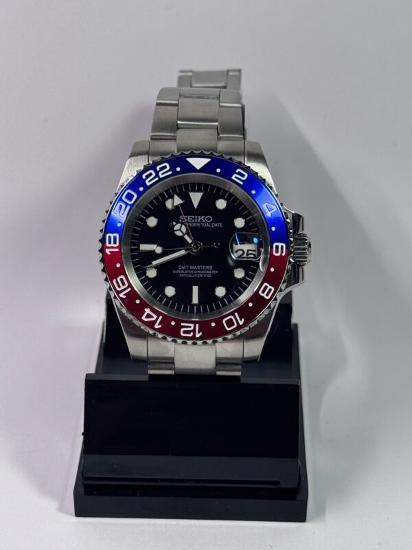 SEIKO MOD GMT MASTER II "PEPSI"