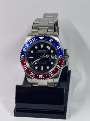 SEIKO MOD GMT MASTER II "PEPSI"