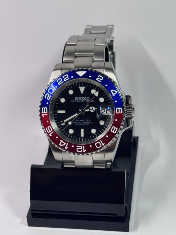 SEIKO MOD GMT MASTER II "PEPSI"