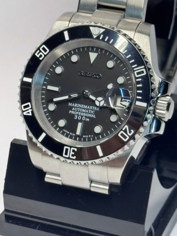 SEIKO MOD SUBMARINER "BLACK"