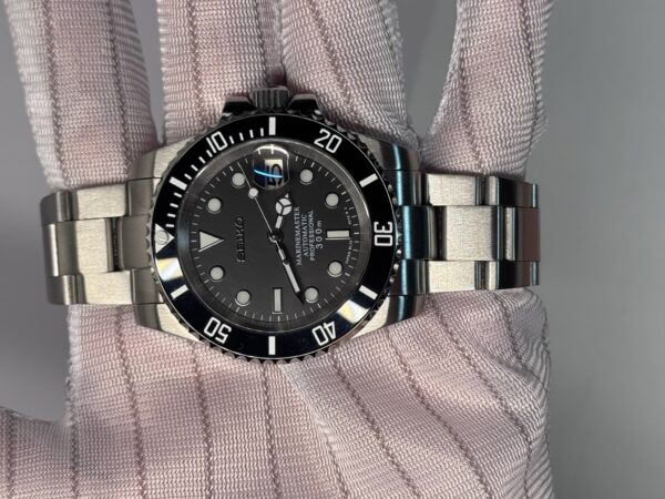 SEIKO MOD SUBMARINER "BLACK"
