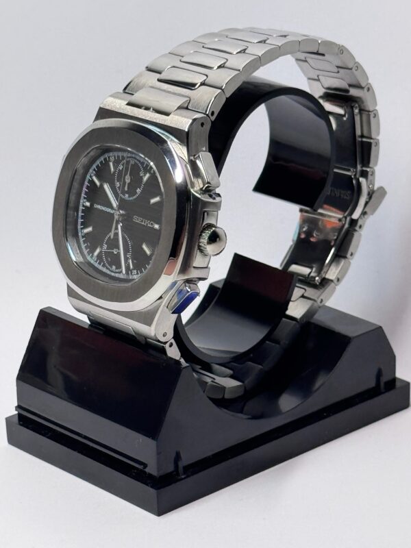 SEIKO MOD NAUTILUS CHRONOGRAPH "BLACK"