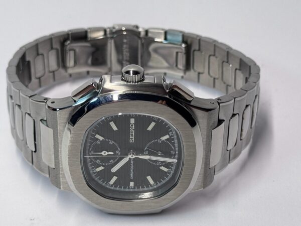 SEIKO MOD NAUTILUS CHRONOGRAPH "BLACK"