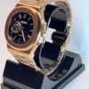 SEIKO MOD NAUTILUS OPEN HEART “BLACK WAVES”