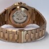 SEIKO MOD NAUTILUS "ROSE GOLD & BLACK” OPENHEART