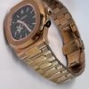 SEIKO MOD NAUTILUS "ROSE GOLD & BLACK” OPENHEART