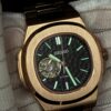 SEIKO MOD NAUTILUS OPEN HEART “BLACK WAVES”
