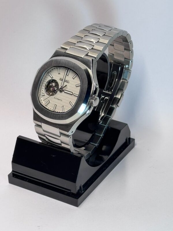 SEIKO MOD NAUTILUS "WHITE OPENHEART"