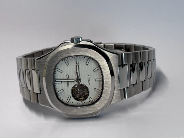 SEIKO MOD NAUTILUS "WHITE OPENHEART"