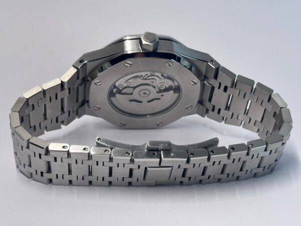 SEIKO MOD ROYAL OAK "ARABIC SILVER"