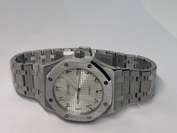 SEIKO MOD ROYAL OAK "ARABIC SILVER"