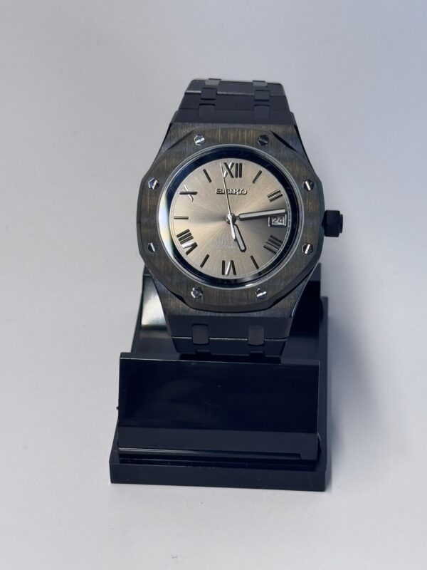 SEIKO MOD ROYAL OAK “TRIPLE BLACK"