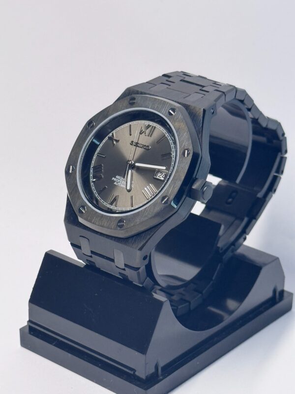 SEIKO MOD ROYAL OAK “TRIPLE BLACK"