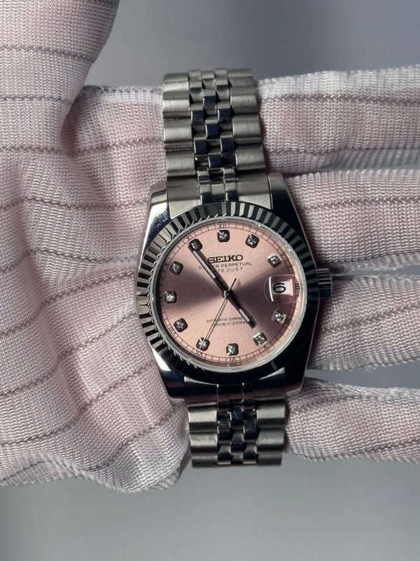 SEIKO MOD "PINK DIAMONDS"