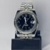 SEIKO MOD DATEJUST “ARABIC BLACK"
