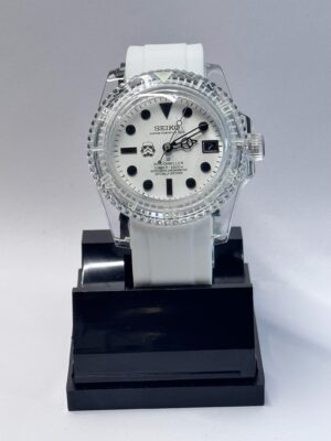 SEIKO MOD "TRANSPARENT STAR WARS WHITE"