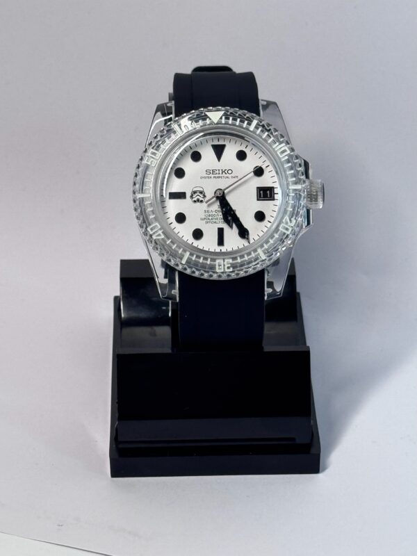 SEIKO MOD “TRANSPARENT STAR WARS BLACK"