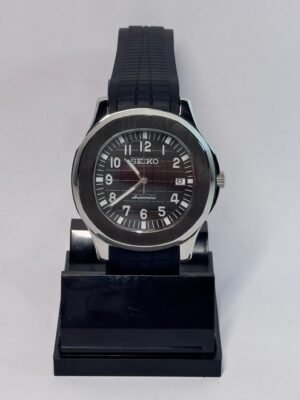 SEIKO MOD AQUANAUT "SILVER & BLACK"