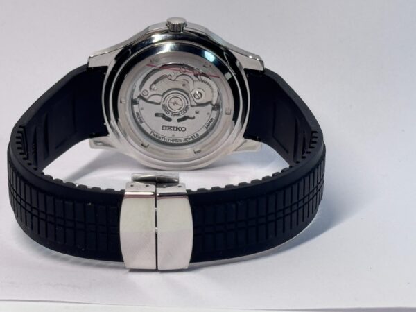 SEIKO MOD AQUANAUT "SILVER & BLACK"