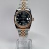 SEIKO MOD DAYDATE "BLACK ROSE GOLD" DIAMONDS