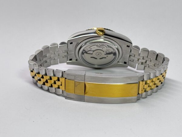 SEIKO MOD DAYDATE "WHITE GOLD" DIAMONDS