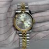 SEIKO MOD DAYDATE "WHITE GOLD" DIAMONDS