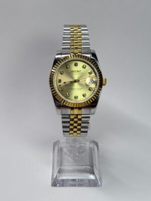SEIKO MOD DAYDATE "CHAMPAGNE GOLD" DIAMONDS