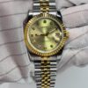 SEIKO MOD DAYDATE "CHAMPAGNE GOLD" DIAMONDS