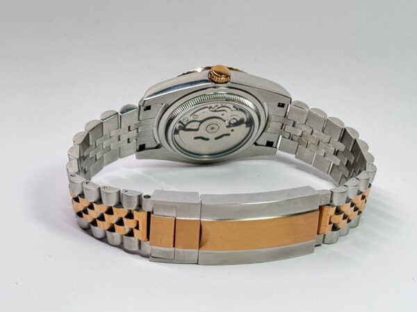 SEIKO MOD DAYDATE "LAVANDER ROSE GOLD" DIAMONDS