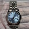 SEIKO MOD DATEJUST "ICE BLUE DIAMONDS"