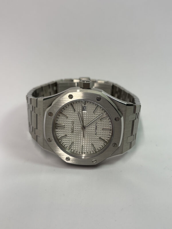 SEIKO MOD ROYAL OAK "WHITE"