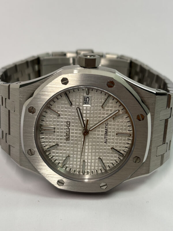 SEIKO MOD ROYAL OAK "WHITE"