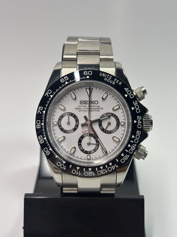 SEIKO MOD DAYTONA “PANDA"