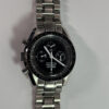 SEIKO MOD SPEEDMASTER BLACK SILVER