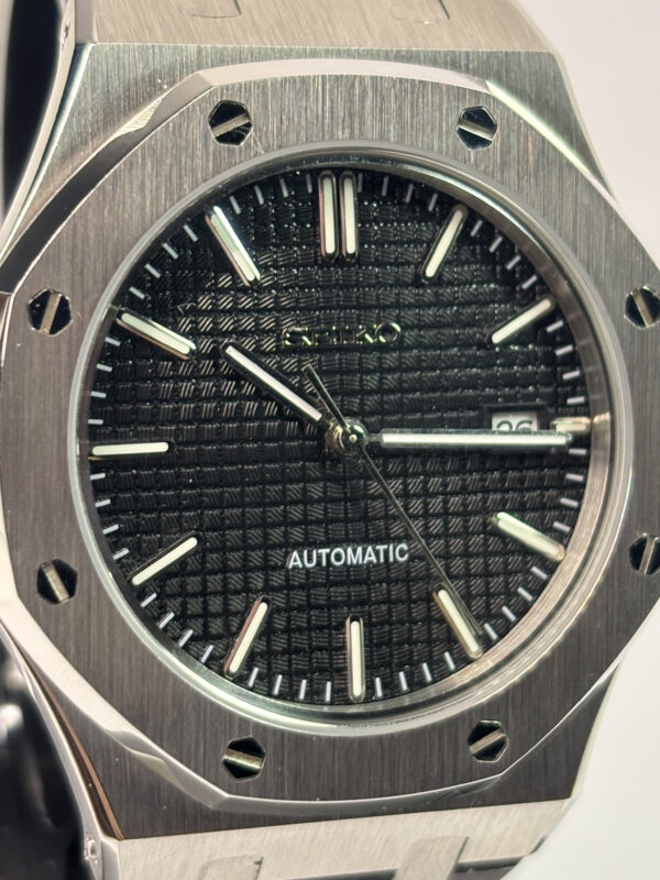 SEIKO MOD ROYAL OAK "BLACK"