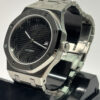 SEIKO MOD ROYAL OAK "ARABIC BLACK"