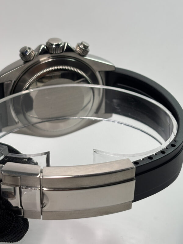 SEIKO MOD DAYTONA “SILVER & BLACK” ARABIC