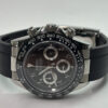 SEIKO MOD DAYTONA “SILVER & BLACK” ARABIC