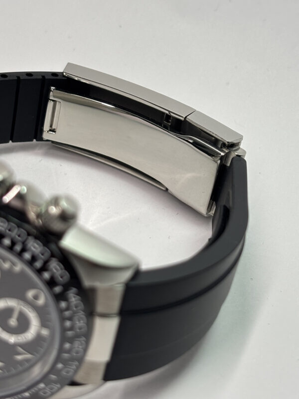 SEIKO MOD DAYTONA “SILVER & BLACK” ARABIC