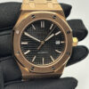 SEIKO MOD ROYAL OAK "ROSE GOLD & BLACK"