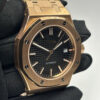 SEIKO MOD ROYAL OAK "ROSE GOLD & BLACK"