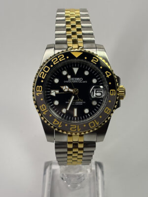 SEIKO MOD GMT MASTER II TWO-TONE "ZOMBIE"