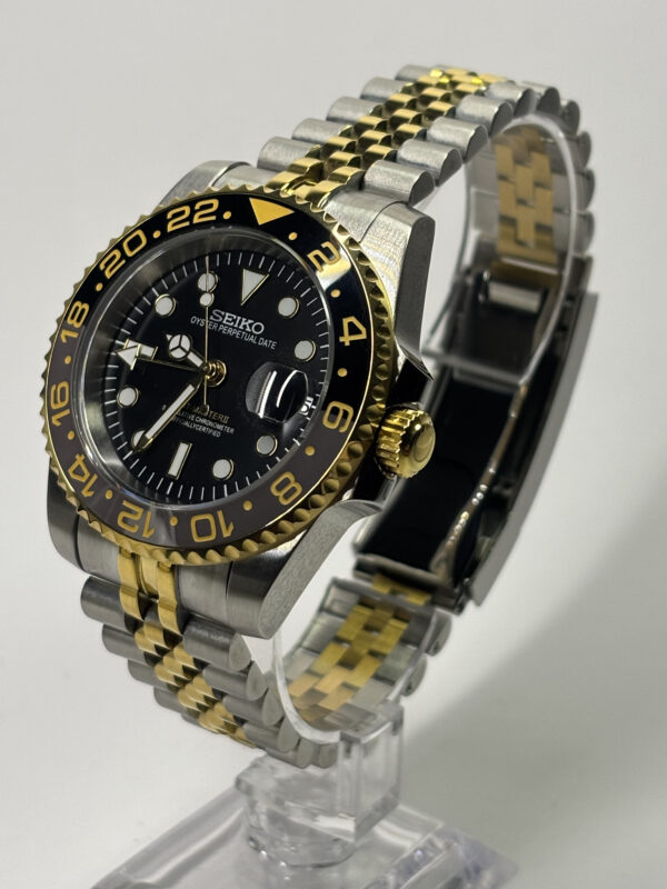SEIKO MOD GMT MASTER II TWO-TONE "ZOMBIE"