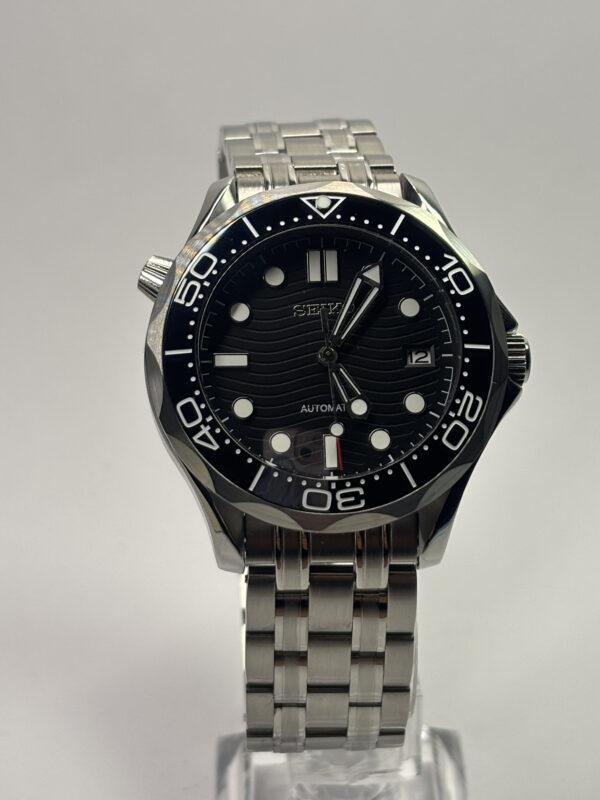 SEIKO MOD SEAMASTER "BLACK"