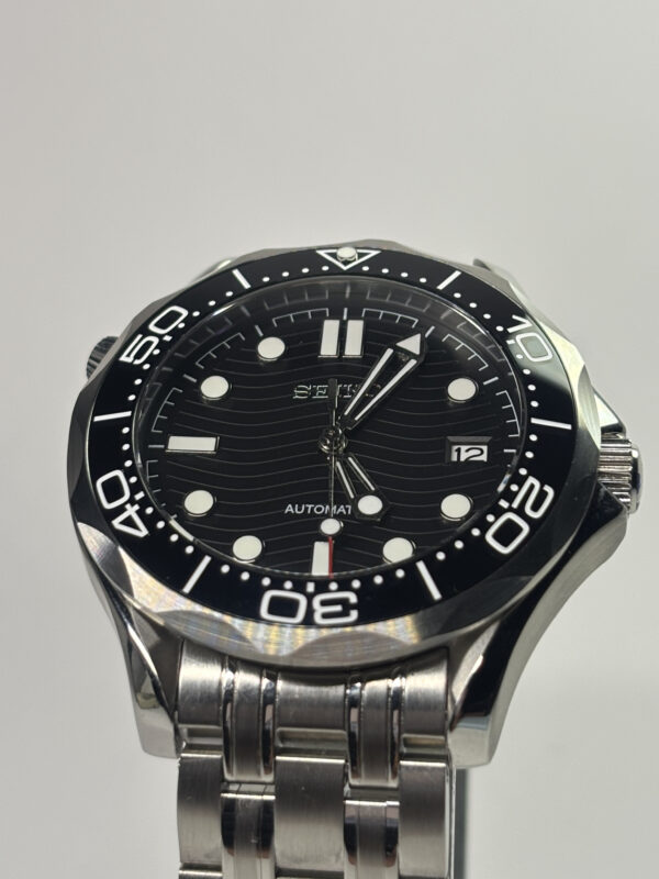 SEIKO MOD SEAMASTER "BLACK"
