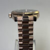 SEIKO MOD DAYDATE "GREEN OLIVE " ROSE GOLD