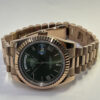 SEIKO MOD DAYDATE "GREEN OLIVE " ROSE GOLD
