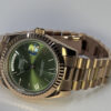SEIKO MOD DAYDATE "GREEN OLIVE " ROSE GOLD