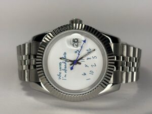 SEIKO MOD DATEJUST "WHO CARES?"