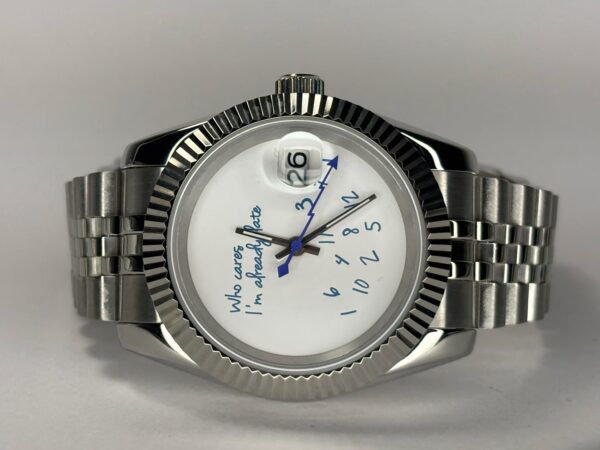SEIKO MOD DATEJUST "WHO CARES?"